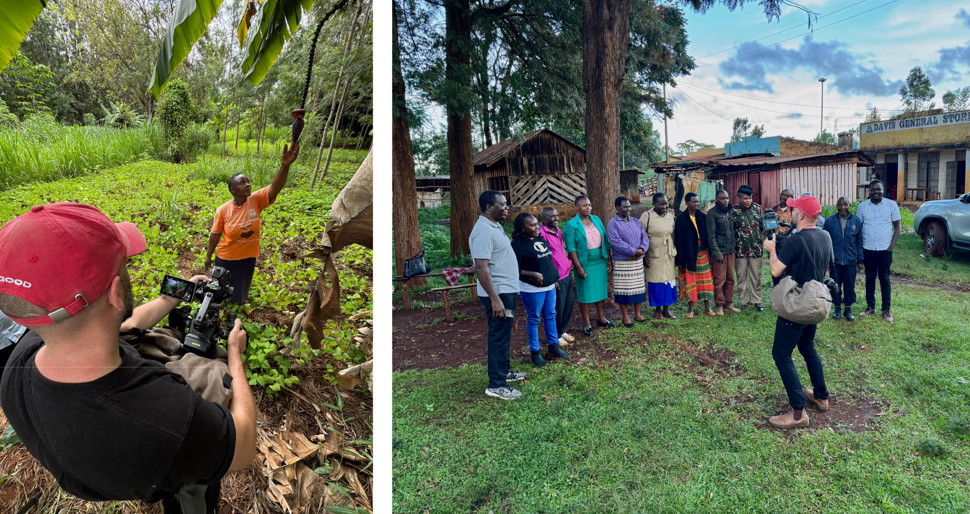 If Not for Farming behind the scenes with Samuel Stacey and Filip Milovac