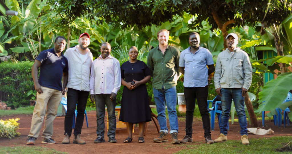 If Not for Farming behind the scenes with Samuel Stacey and Filip Milovac