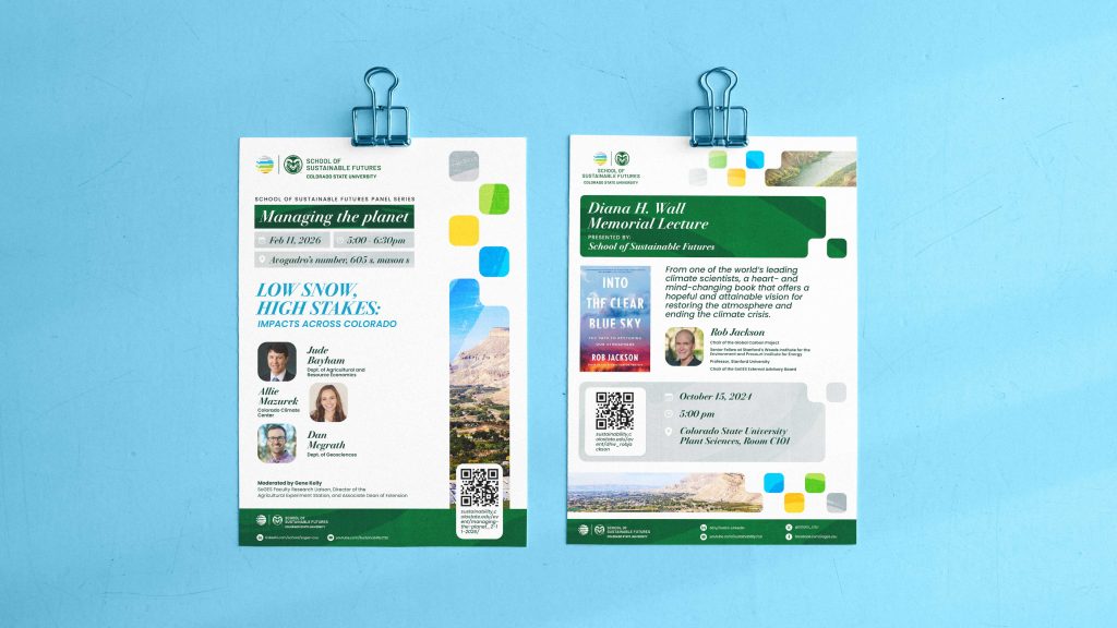 Colorado State University School of Sustainable Futures strategic brand positioning by Cultivate Communications